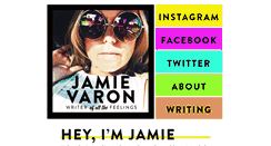 Desktop Screenshot of jamievaron.com